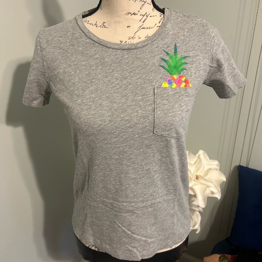 Jcrew Factory Pineapple Tshirt
